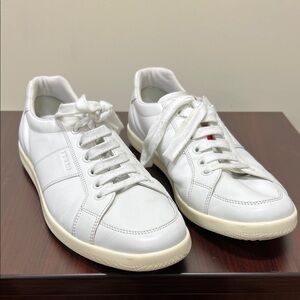 Prada White Men's Sneakers